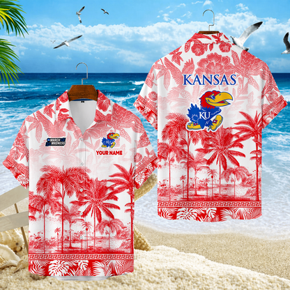 VIRAL EDITION - NEW CUSTOMIZED MAM01 KSJ KANSAS JAYHAWKS UNISEX HAWAIIAN SHIRT
