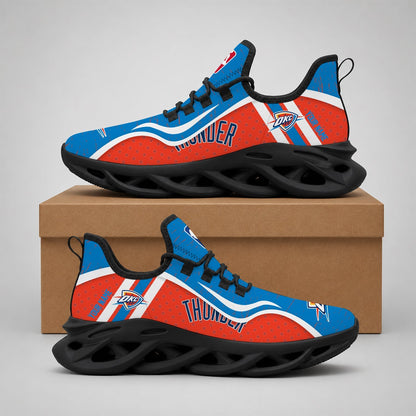 EXCLUSIVE EDITION - NEW CUSTOMIZED NBA01 OCT OKLAHOMA CITY THUNDER MAX SOUL SHOES