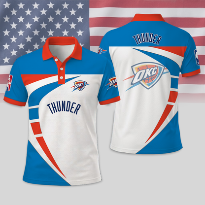 VIRAL EDITION - NEW CUSTOMIZED NBA01 OCT OKLAHOMA CITY THUNDER T-SHIRT, POLO SHIRT, ZIP POLO SHIRT, SWEATSHIRT, HOODIE & ZIP HOODIE