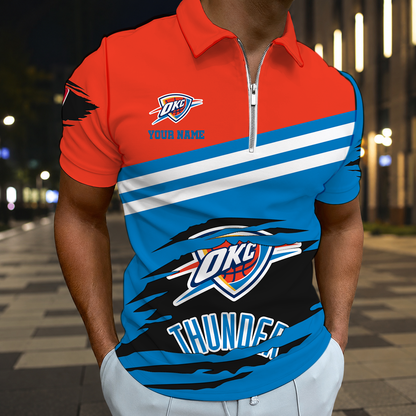 [ACTIVE OFFER] NEW CUSTOMIZED NBA01 OCT OKLAHOMA CITY THUNDER T-SHIRT, POLO SHIRT, ZIP POLO SHIRT, SWEATSHIRT, HOODIE & ZIP HOODIE