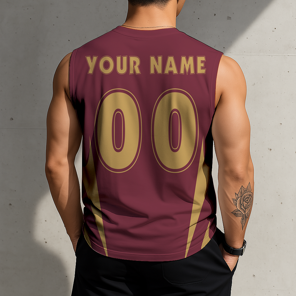 VIRAL EDITION - NEW CUSTOMIZED CCA CLEVELAND CAVALIERS MEN'S GYM SHIRT - NBA02