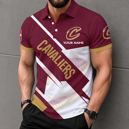 VIRAL EDITION - NEW CUSTOMIZED NBA02 CCA CLEVELAND CAVALIERS T-SHIRT, POLO SHIRT, ZIP POLO SHIRT, SWEATSHIRT, HOODIE & ZIP HOODIE