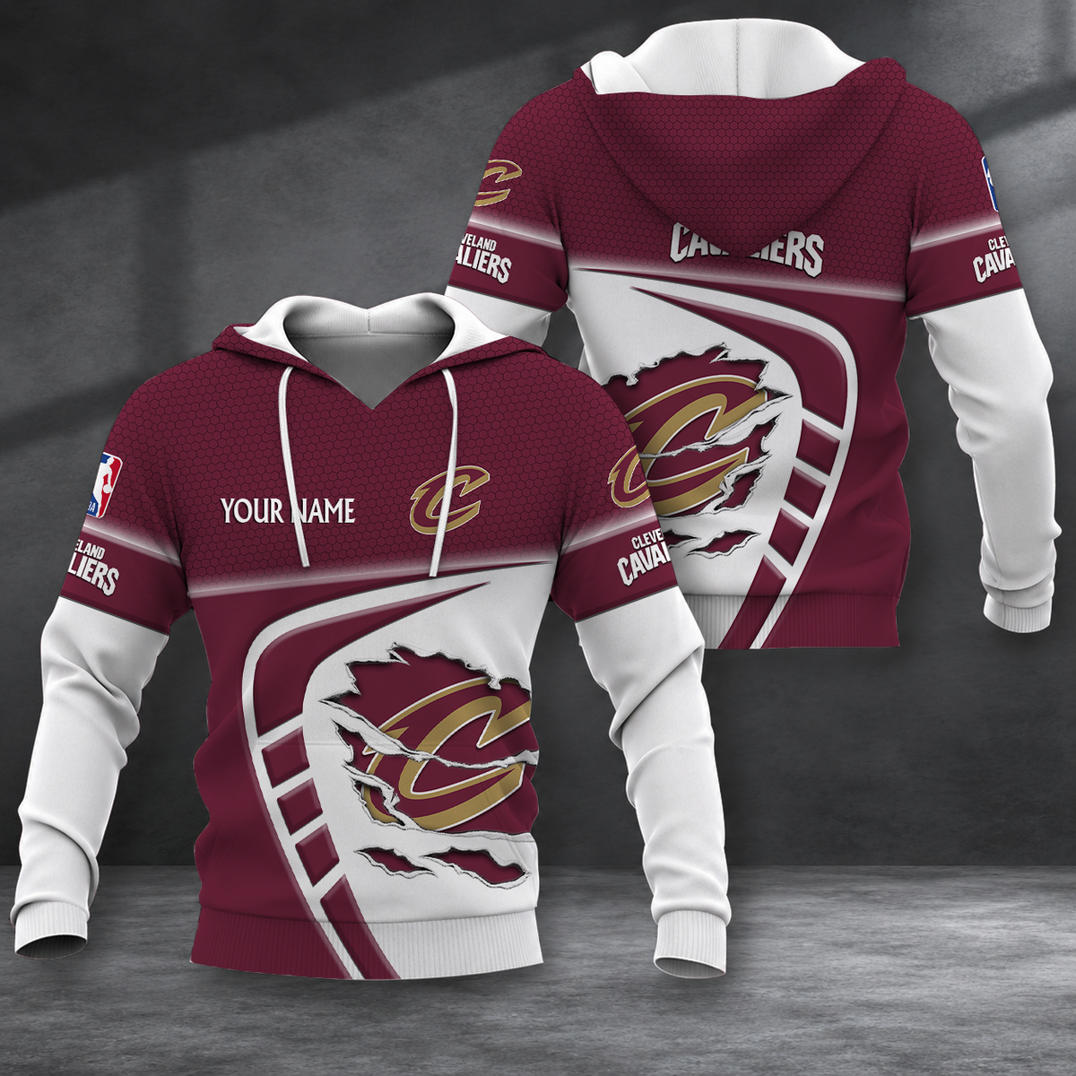 EXCLUSIVE EDITION - NEW CUSTOMIZED NBA02 CCA CLEVELAND CAVALIERS T-SHIRT, POLO SHIRT, ZIP POLO SHIRT, SWEATSHIRT, HOODIE & ZIP HOODIE