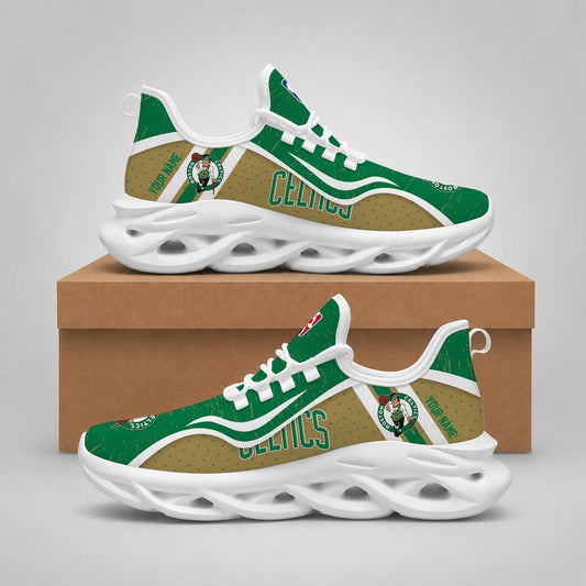 EXCLUSIVE EDITION - NEW CUSTOMIZED NBA03 BCE BOSTON CELTICS MAX SOUL SHOES