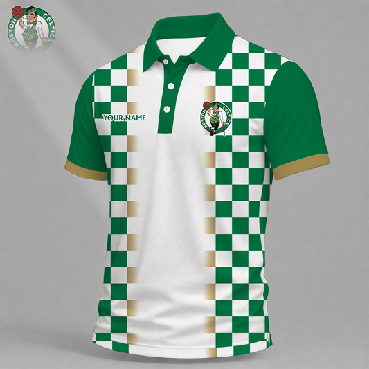 FINAL SALE - NEW CUSTOMIZED NBA03 BCE BOSTON CELTICS T-SHIRT, POLO SHIRT, ZIP POLO SHIRT, SWEATSHIRT, HOODIE & ZIP HOODIE