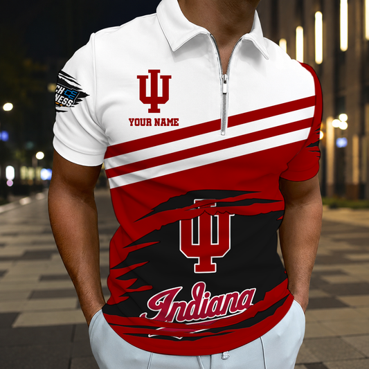 VIRAL EDITION - NEW CUSTOMIZED NCAA MAM03 IDH INDIANA HOOSIERS T-SHIRT, POLO SHIRT, ZIP POLO SHIRT, SWEATSHIRT, HOODIE & ZIP HOODIE
