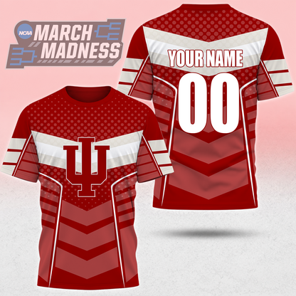 LIMITED EDITION - NEW CUSTOMIZED NCAA MAM03 IDH INDIANA HOOSIERS T-SHIRT, POLO SHIRT, ZIP POLO SHIRT, SWEATSHIRT, HOODIE & ZIP HOODIE
