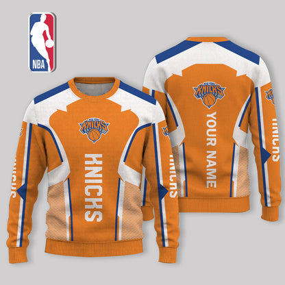 VIRAL EDITION - NEW CUSTOMIZED NYK NEW YORK KNICKS UGLY SWEATER - NBA04