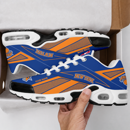 VIRAL EDITION - NEW CUSTOMIZED NBA04 NYK NEW YORK KNICKS AIR MAX PLUS SNEAKERS