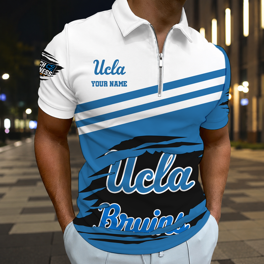 VIRAL EDITION - NEW CUSTOMIZED NCAA MAM04 UCB UCLA BRUINS T-SHIRT, POLO SHIRT, ZIP POLO SHIRT, SWEATSHIRT, HOODIE & ZIP HOODIE