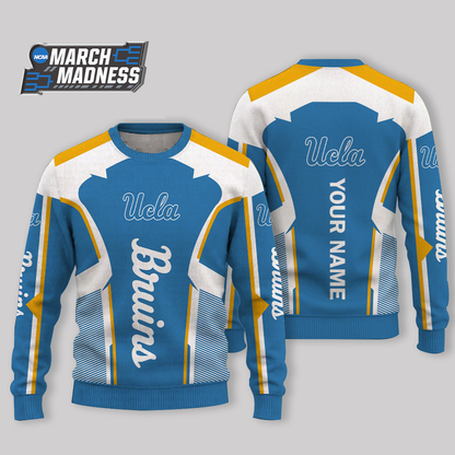 HOT DEAL - NEW CUSTOMIZED NCAA MAM04 UCB UCLA BRUINS UGLY SWEATER
