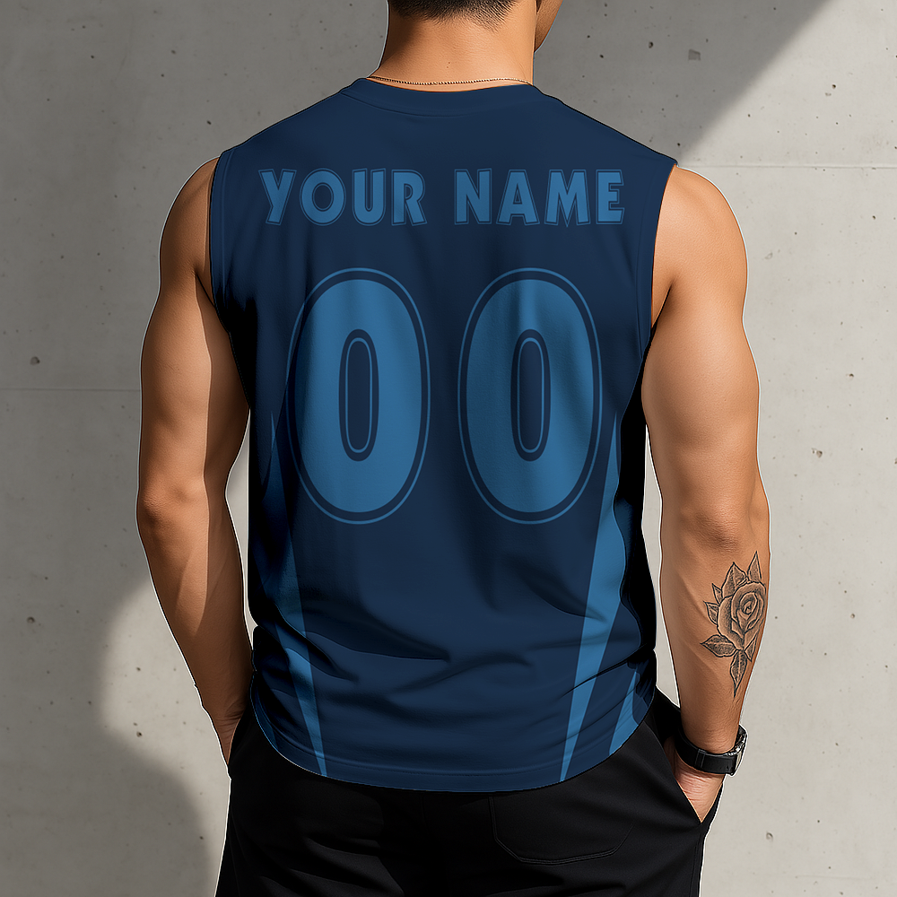 VIRAL EDITION - NEW CUSTOMIZED MTW MINNESOTA TIMBERWOLVES MEN'S GYM SHIRT - NBA05