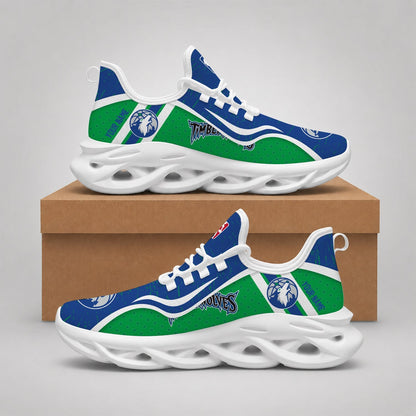 EXCLUSIVE EDITION - NEW CUSTOMIZED NBA05 MTW MINNESOTA TIMBERWOLVES MAX SOUL SHOES