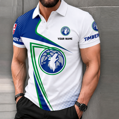 HOT DEAL - NEW CUSTOMIZED NBA05 MTW MINNESOTA TIMBERWOLVES T-SHIRT, POLO SHIRT, ZIP POLO SHIRT, SWEATSHIRT, HOODIE & ZIP HOODIE