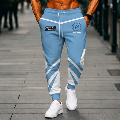 VIRAL EDITION - NEW CUSTOMIZED NCAA MAM05 NTH NORTH CAROLINA TAR HEELS SWEATPANTS