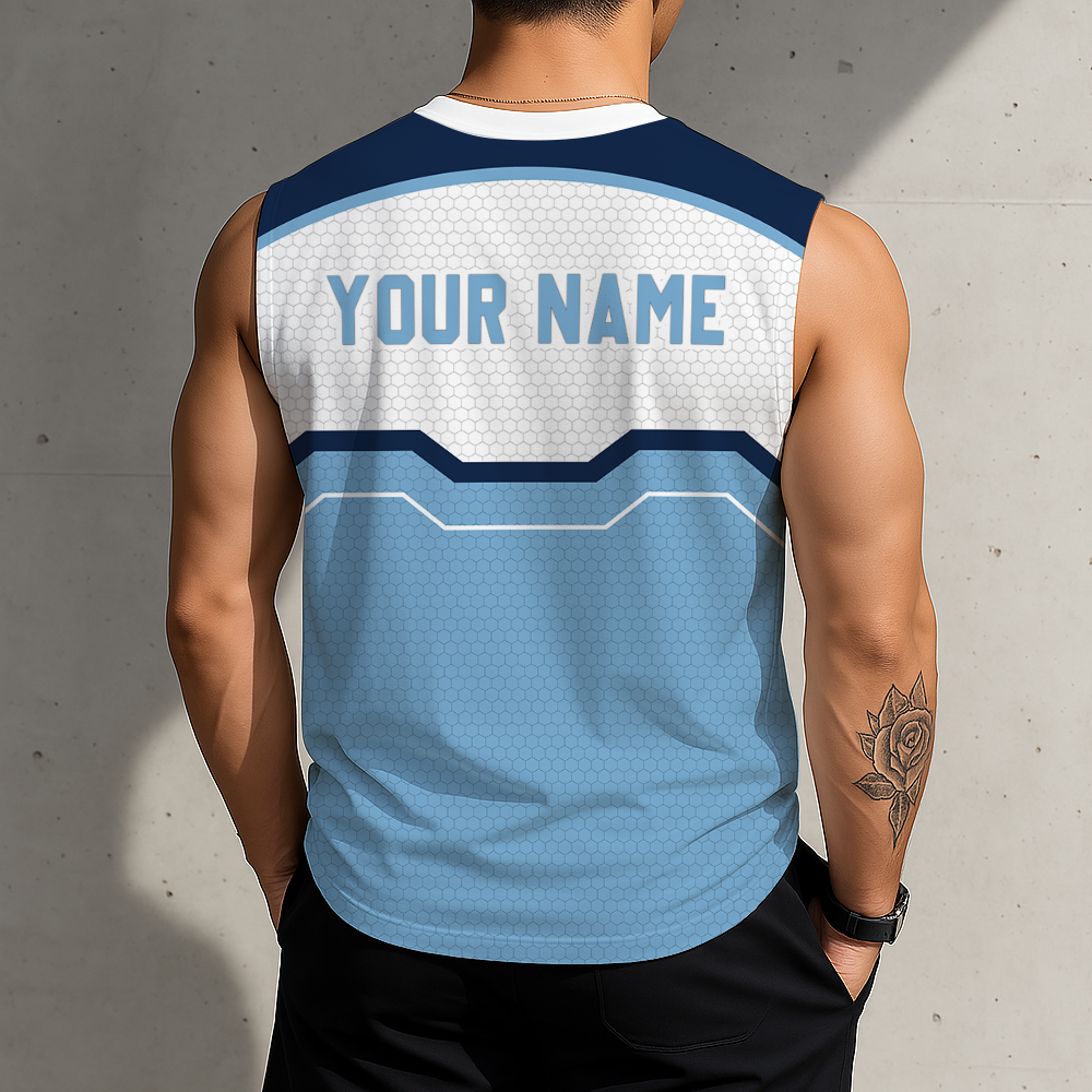 HOT DEAL - NEW CUSTOMIZED NCAA MAM05 NTH NORTH CAROLINA TAR HEELS MEN'S GYM SHIRT