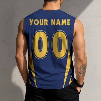 VIRAL EDITION - NEW CUSTOMIZED IPA INDIANA PACERS MEN'S GYM SHIRT - NBA06