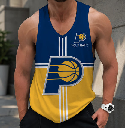VIRAL EDITION - NEW CUSTOMIZED IPA INDIANA PACERS MEN'S TANK TOP - NBA06