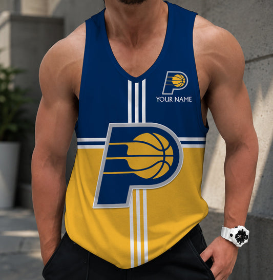 VIRAL EDITION - NEW CUSTOMIZED IPA INDIANA PACERS MEN'S TANK TOP - NBA06