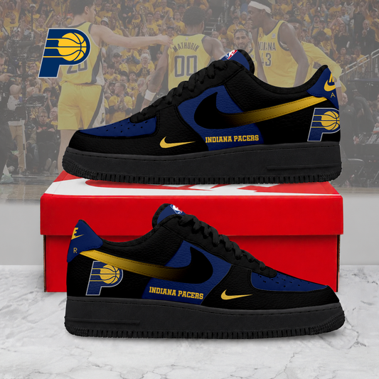 HOT DEAL - NEW CUSTOMIZED NBA06 IPA INDIANA PACERS AF1 SNEAKERS