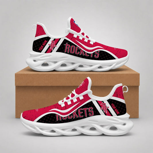 EXCLUSIVE EDITION - NEW CUSTOMIZED NBA07 HRO HOUSTON ROCKETS MAX SOUL SHOES