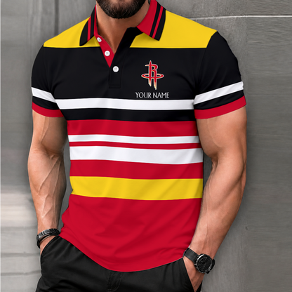 SPECIAL EDITION - NEW CUSTOMIZED NBA07 HRO HOUSTON ROCKETS T-SHIRT, POLO SHIRT, ZIP POLO SHIRT, SWEATSHIRT, HOODIE & ZIP HOODIE
