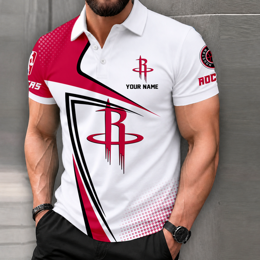 HOT DEAL - NEW CUSTOMIZED NBA07 HRO HOUSTON ROCKETS T-SHIRT, POLO SHIRT, ZIP POLO SHIRT, SWEATSHIRT, HOODIE & ZIP HOODIE