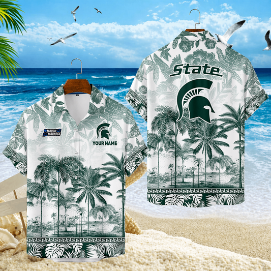 VIRAL EDITION - NEW CUSTOMIZED MAM07 MSS MICHIGAN STATE SPARTANS UNISEX HAWAIIAN SHIRT
