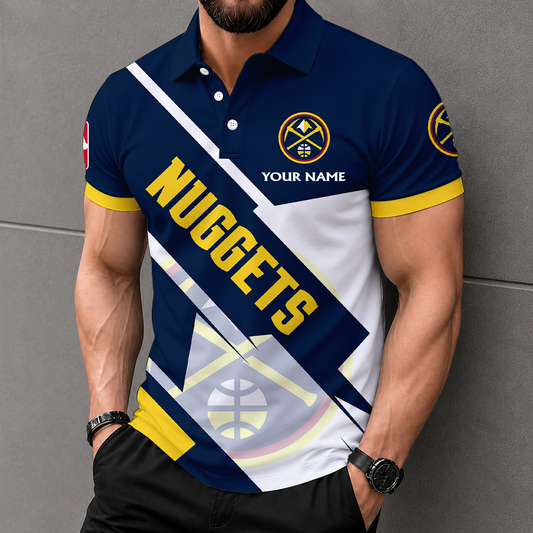 VIRAL EDITION - NEW CUSTOMIZED NBA08 DNU DENVER NUGGETS T-SHIRT, POLO SHIRT, ZIP POLO SHIRT, SWEATSHIRT, HOODIE & ZIP HOODIE