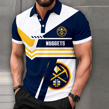 LIMITED DROP - NEW CUSTOMIZED NBA08 DNU DENVER NUGGETS POLO SHIRT, ZIP POLO SHIRT & T-SHIRTS