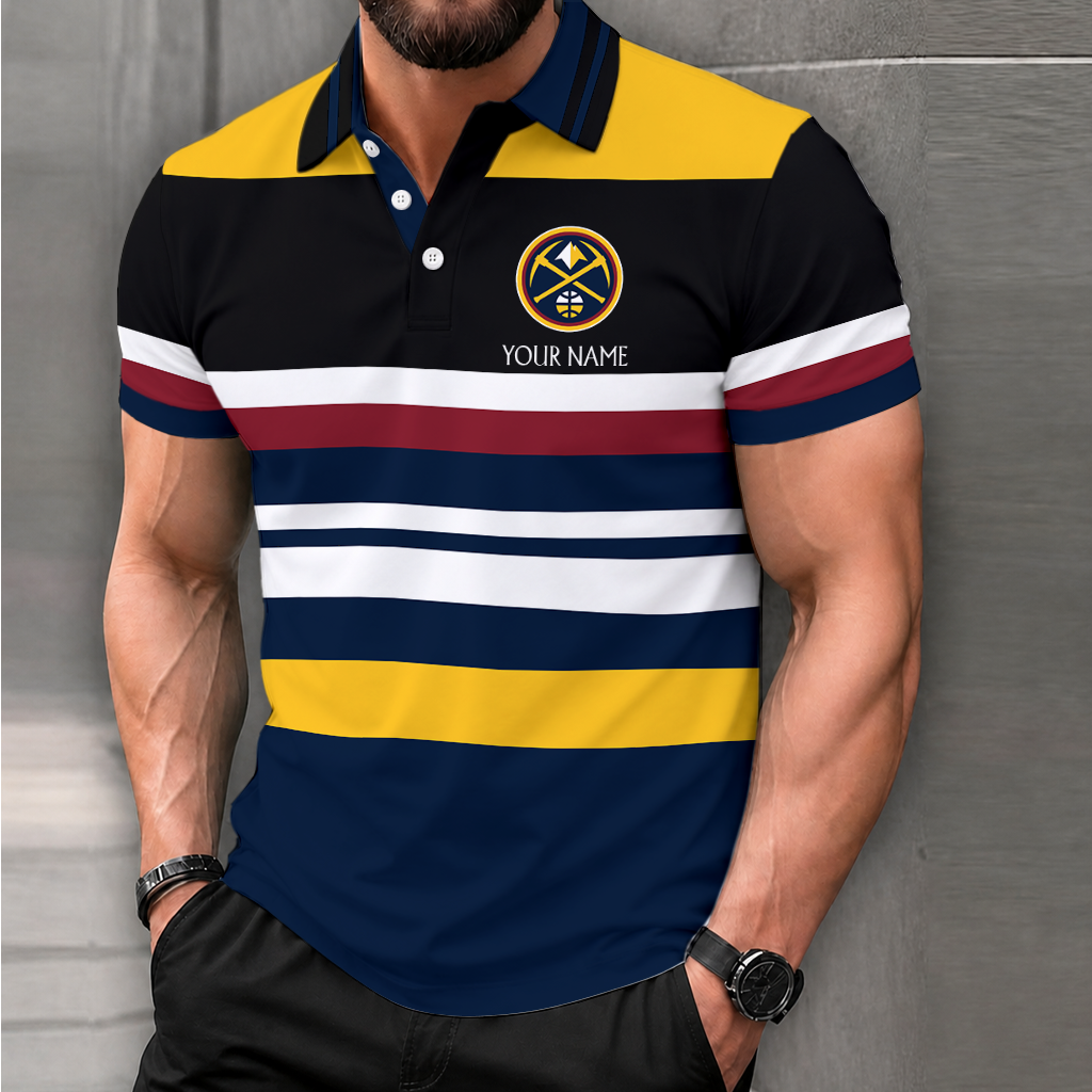 SPECIAL EDITION - NEW CUSTOMIZED NBA08 DNU DENVER NUGGETS T-SHIRT, POLO SHIRT, ZIP POLO SHIRT, SWEATSHIRT, HOODIE & ZIP HOODIE