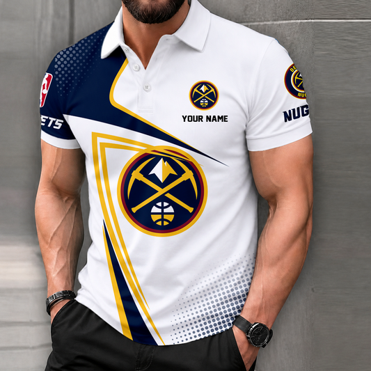 HOT DEAL - NEW CUSTOMIZED NBA08 DNU DENVER NUGGETS T-SHIRT, POLO SHIRT, ZIP POLO SHIRT, SWEATSHIRT, HOODIE & ZIP HOODIE