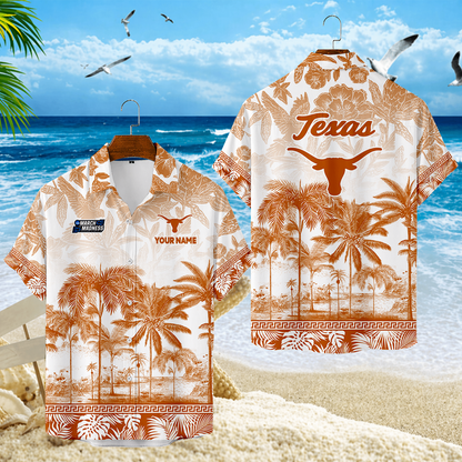 VIRAL EDITION - NEW CUSTOMIZED MAM08 TXL TEXAS LONGHORNS UNISEX HAWAIIAN SHIRT