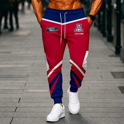 VIRAL EDITION - NEW CUSTOMIZED NCAA MAM09 ARW ARIZONA WILDCATS SWEATPANTS