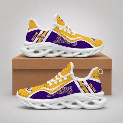 EXCLUSIVE EDITION - NEW CUSTOMIZED NBA09 LLA LOS ANGELES LAKERS MAX SOUL SHOES