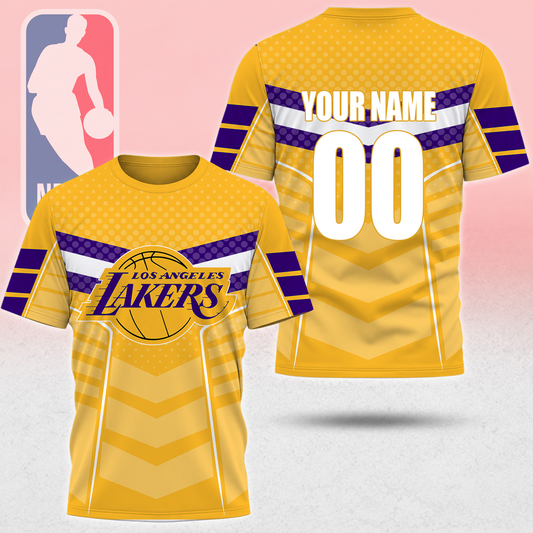HOT DEAL - NEW CUSTOMIZED NBA09 LLA LOS ANGELES LAKERS T-SHIRT, POLO SHIRT, ZIP POLO SHIRT, SWEATSHIRT, HOODIE & ZIP HOODIE