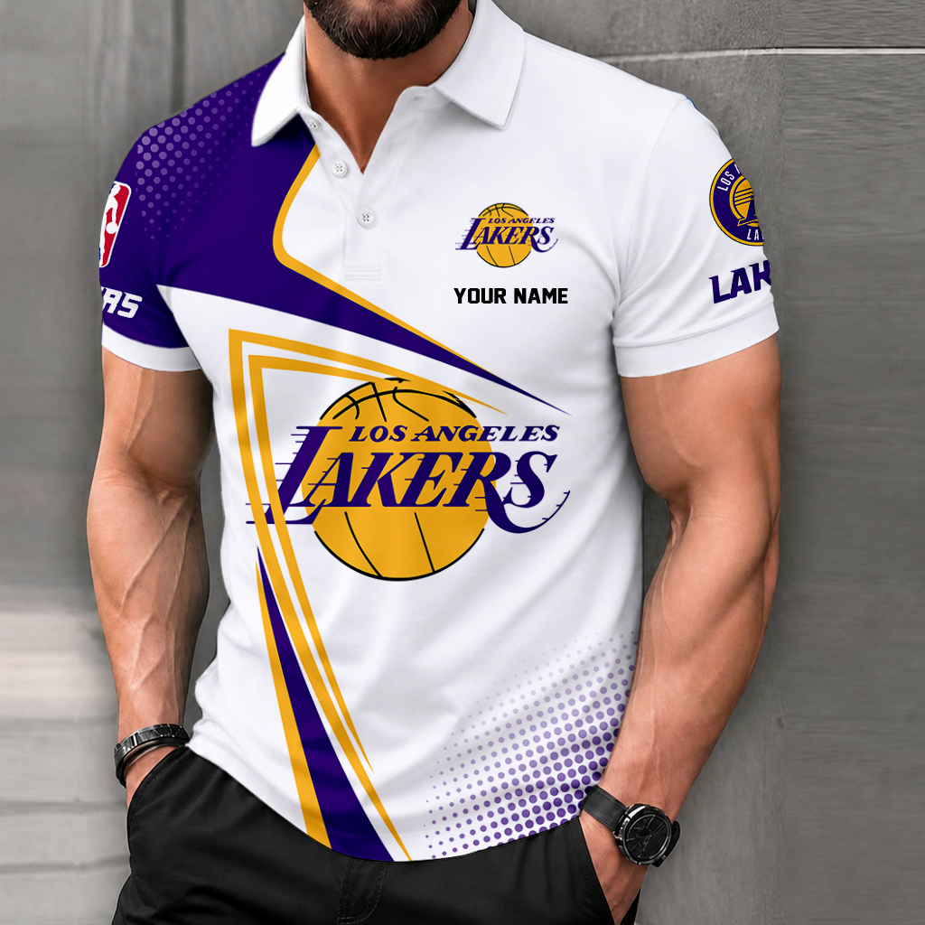 HOT DEAL - NEW CUSTOMIZED NBA09 LLA LOS ANGELES LAKERS T-SHIRT, POLO SHIRT, ZIP POLO SHIRT, SWEATSHIRT, HOODIE & ZIP HOODIE