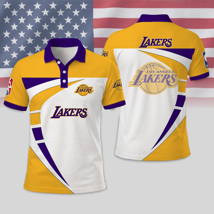 VIRAL EDITION - NEW CUSTOMIZED NBA09 LLA LOS ANGELES LAKERS T-SHIRT, POLO SHIRT, ZIP POLO SHIRT, SWEATSHIRT, HOODIE & ZIP HOODIE
