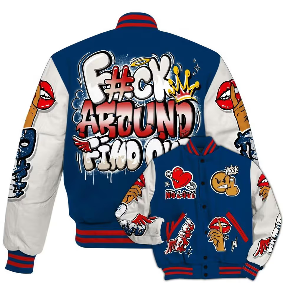LIMITED EDITION UNISEX BASEBALL JACKET - URBAN STREET STYLE 46