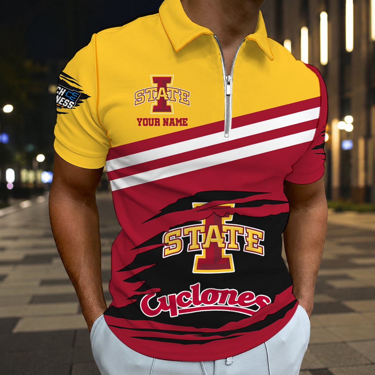 VIRAL EDITION - NEW CUSTOMIZED NCAA MAM10 ISC IOWA STATE CYCLONES T-SHIRT, POLO SHIRT, ZIP POLO SHIRT, SWEATSHIRT, HOODIE & ZIP HOODIE