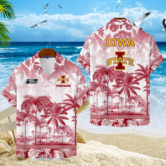 VIRAL EDITION - NEW CUSTOMIZED MAM10 ISC IOWA STATE CYCLONES UNISEX HAWAIIAN SHIRT