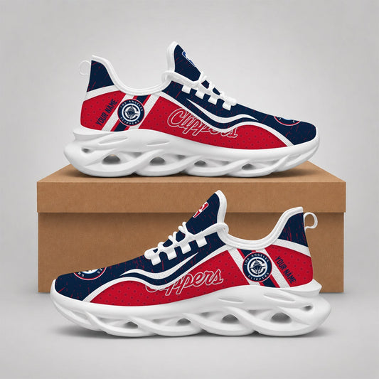 EXCLUSIVE EDITION - NEW CUSTOMIZED NBA10 LCL LOS ANGELES CLIPPERS MAX SOUL SHOES