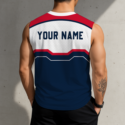 [LIMITED EDITION] NEW CUSTOMIZED NBA10 LCL LOS ANGELES CLIPPERS MEN'S TANK TOP