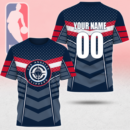 HOT DEAL - NEW CUSTOMIZED NBA10 LCL LOS ANGELES CLIPPERS T-SHIRT, POLO SHIRT, ZIP POLO SHIRT, SWEATSHIRT, HOODIE & ZIP HOODIE