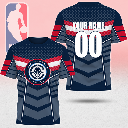HOT DEAL - NEW CUSTOMIZED NBA10 LCL LOS ANGELES CLIPPERS T-SHIRT, POLO SHIRT, ZIP POLO SHIRT, SWEATSHIRT, HOODIE & ZIP HOODIE