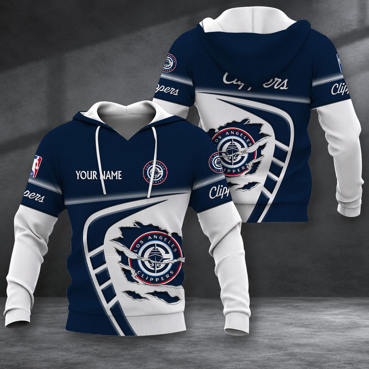 EXCLUSIVE EDITION - NEW CUSTOMIZED NBA10 LCL LOS ANGELES CLIPPERS T-SHIRT, POLO SHIRT, ZIP POLO SHIRT, SWEATSHIRT, HOODIE & ZIP HOODIE