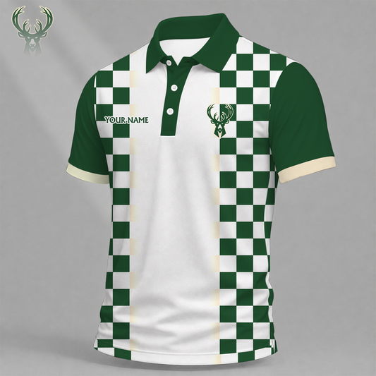 FINAL SALE - NEW CUSTOMIZED NBA11 MBU MILWAUKEE BUCKS T-SHIRT, POLO SHIRT, ZIP POLO SHIRT, SWEATSHIRT, HOODIE & ZIP HOODIE