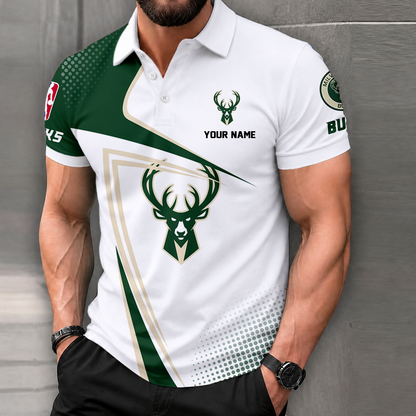 HOT DEAL - NEW CUSTOMIZED NBA11 MBU MILWAUKEE BUCKS T-SHIRT, POLO SHIRT, ZIP POLO SHIRT, SWEATSHIRT, HOODIE & ZIP HOODIE