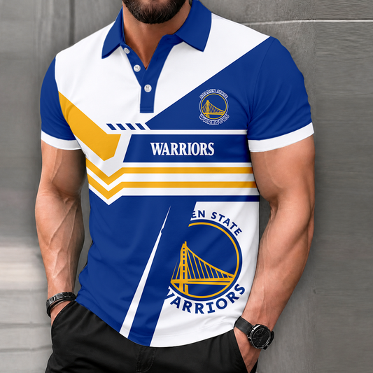 LIMITED DROP - NEW CUSTOMIZED NBA12 GSW GOLDEN STATE WARRIORS POLO SHIRT, ZIP POLO SHIRT & T-SHIRTS