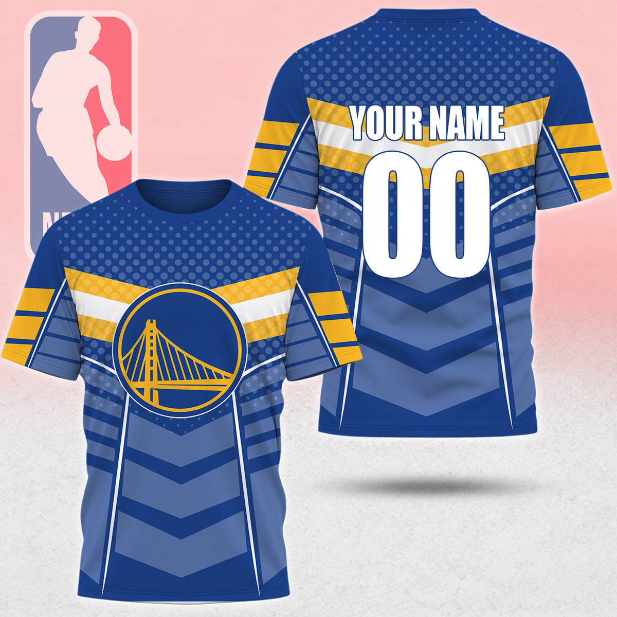 HOT DEAL - NEW CUSTOMIZED NBA12 GSW GOLDEN STATE WARRIORS T-SHIRT, POLO SHIRT, ZIP POLO SHIRT, SWEATSHIRT, HOODIE & ZIP HOODIE